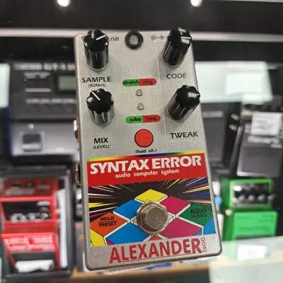 ALEXANDER SYNTAX ERROR